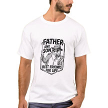 Vater und Sohn beste Freunde fürs Leben