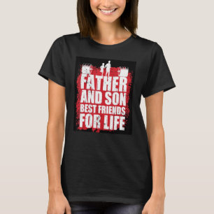 Vater und Sohn beste Freunde Grafik Neuheit Sarkas T-Shirt