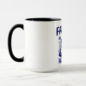 Vater und Sohn beste Freunde Tasse (Links)