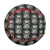 Vater und Sohn Camping Buddies für Leben Baseball (Vorderseite Links)