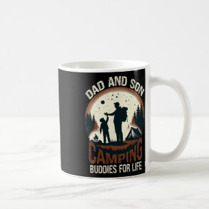 Vater und Sohn Camping-Kumpels fürs Leben - Camp C Kaffeetasse