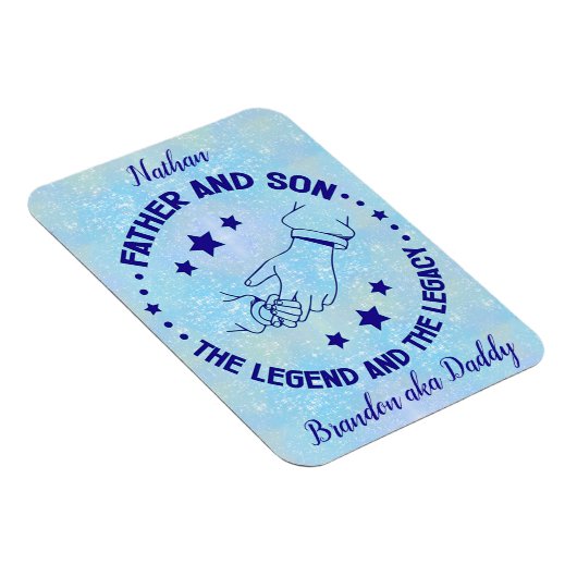 Vater und Sohn Das Vermächtnis und das Vermächtnis Magnet (Rechte Seite)