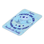 Vater und Sohn Das Vermächtnis und das Vermächtnis Magnet (Linke Seite)