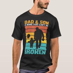 Vater und Sohn einer Anleihe, die nicht zerbrochen T-Shirt