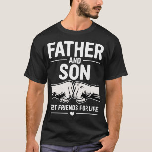 Vater und Sohn Faustschlag Unzerbrechliche Bindung T-Shirt
