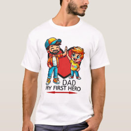 Vater und Sohn Hochflieger mit Niedlichen Familien T-Shirt