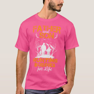 Vater und Sohn jagen lebenslang für Vater und T-Shirt