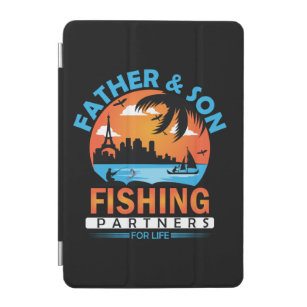 Vater und Sohn - Lebenspartner für die Fischerei iPad Mini Hülle