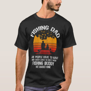 Vater und Sohn Matching Fisher Vater Vater Tag T - T-Shirt