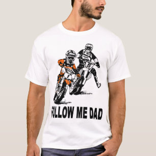Vater und Sohn Motocross Dirt Bike Kinder MX T-Shirt