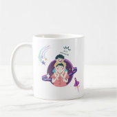 Vater und Sohn Muster Kaffeetasse (Links)