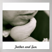Vater und Sohn Poster (Vorne)