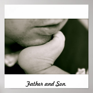 Vater und Sohn Poster