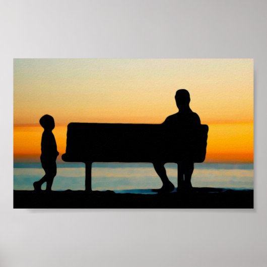 Vater und Sohn Poster (Vorne)