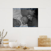 Vater und Sohn Poster (Küche)