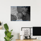 Vater und Sohn Poster (Heimbüro)