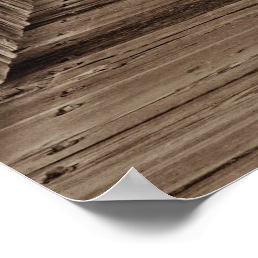 Vater und Sohn Poster (Ecke)