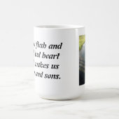 Vater-und Sohn-Reflexions-Kaffee-Tasse Kaffeetasse (Mittel)