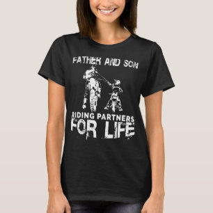 Vater und Sohn reiten Partner für Life T - Shirt D