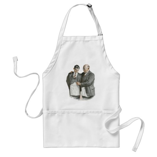 Vater und Sohn Schürze (Vorne)