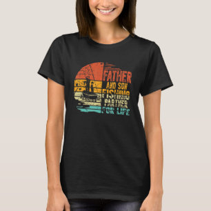 Vater und Sohn von Fischern Partner für lebensrett T-Shirt