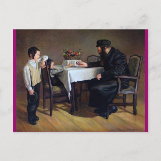 Vater und Söhne Postkarte (Vorderseite)