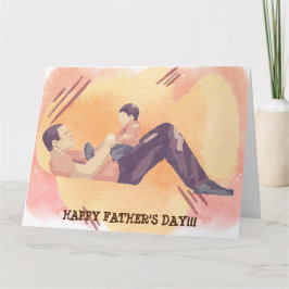 VATER UND SON WERTVOLL MOMENT CARD KARTE