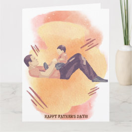 VATER UND SON WERTVOLL MOMENT CARD KARTE