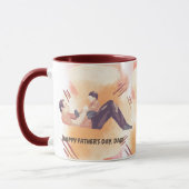 VATER UND SON WERTVOLL MOMENT Tasse (Links)