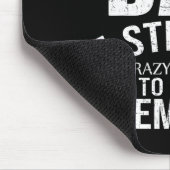 Vater und Stepdad Vathers Day Stepdad Step Vater Mousepad (Ecke)
