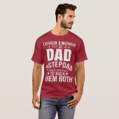 Vater und Stepdad Vathers Day Stiefvater T-Shirt (Vorne ganz)