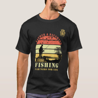 Vater und Tochter Angelpartner fürs Leben Mono T-Shirt
