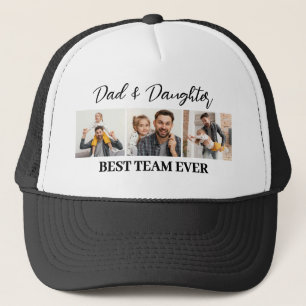Vater und Tochter Bestes Team je benutzerdefiniert Truckerkappe