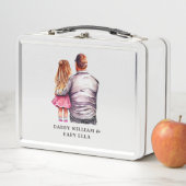 Vater und Tochter Bond (10) Metall Brotdose (Beispiel)