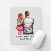 Vater und Tochter Bond (10) Mousepad (Mit Mouse)