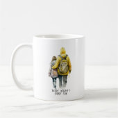 Vater und Tochter Bond (2) Kaffeetasse (Links)