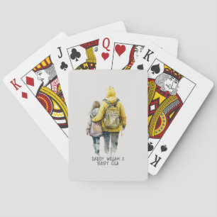 Vater und Tochter Bond (2) Spielkarten