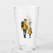 Vater und Tochter Bond (3) Glas (Vorderseite)