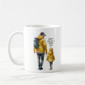 Vater und Tochter Bond (3) Kaffeetasse (Links)