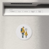 Vater und Tochter Bond (3) Magnet (In Situ (Geschirrspüler))