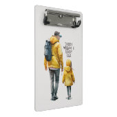 Vater und Tochter Bond (3) Mini Klemmbrett (Schrägansicht)