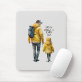 Vater und Tochter Bond (3) Mousepad (Mit Mouse)