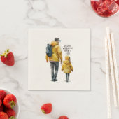 Vater und Tochter Bond (3) Serviette (Beispiel)