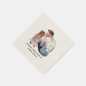Vater und Tochter Bond (5) Serviette (Ecke)