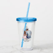 Vater und Tochter Bond (7) Acryltrinkbecher (Rückseite)