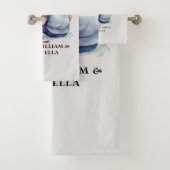 Vater und Tochter Bond (7) Badhandtuch Set (Insitu)