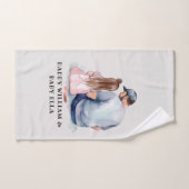 Vater und Tochter Bond (7) Badhandtuch Set (Handtuch)