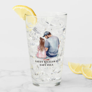 Vater und Tochter Bond (7) Glas