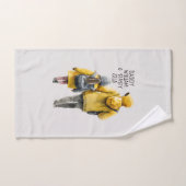 Vater und Tochter Bond Badhandtuch Set (Handtuch)