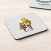 Vater und Tochter Bond Getränkeuntersetzer (Linke Seite)